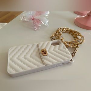 iPhone XR Case w/ Over-the-Shoulder Strap and Wallet